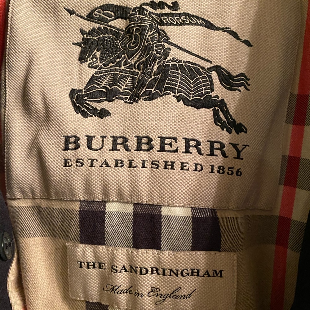 Black Burberry Trench coat ***Authentic***